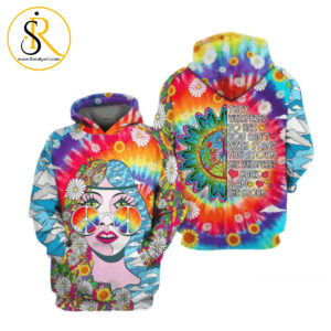 Hippie Stormgirl 3D Hoodie SeratyArt
