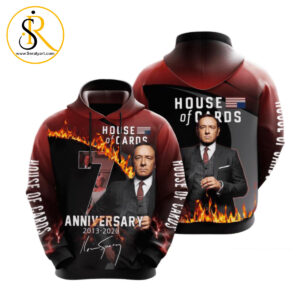 House Of Cards 3D Hoodie SeratyArt