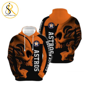 Houston Astros Mlb Baseball Skull Men And Women Houston Astros Mlb Houston Astros Full High Quality 2020 3D Hoodie SeratyArt