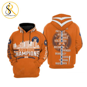 Houston Astros World Series Champion Houston Astros Houston Astros 3D Hoodie SeratyArt