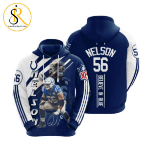 Indianapolis Colts Quenton Nelson 3D Hoodie SeratyArt