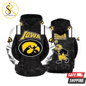 Iowa Hawkeyes Football 3D Hoodie SeratyArt