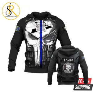 Isp Indiana Police 3D Hoodie SeratyArt