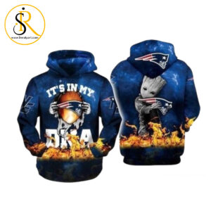 It My New England Patriots Dna Groot 3D Hoodie SeratyArt