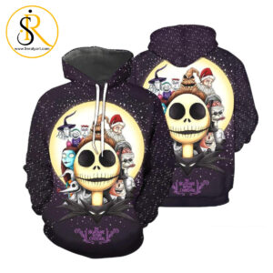Jack Skellington The Nightmare Before Christmas 3D Hoodie SeratyArt