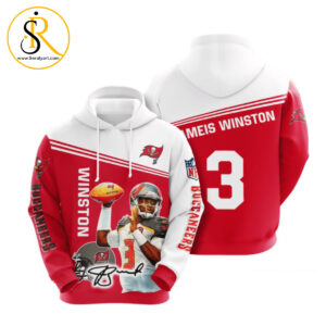 Jameis Winston 3 Tampa Bay Buccaneers 3D Hoodie SeratyArt