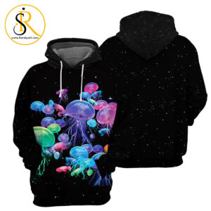 Jellyfish 3D All Over Printed Shirt SeratyArt