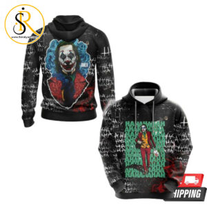 Joker Hahaha 3D Hoodie SeratyArt