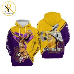 Kobe Bryant Nfl Football Laker Kobe Bryant Kobe Bryant 3D Hoodie SeratyArt