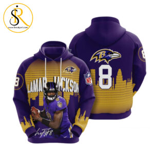 Lamar Jackson Baltimore Ravens 3D Hoodie SeratyArt