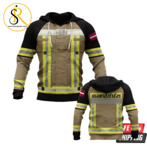 Latvian Firefighter 3D Hoodie SeratyArt