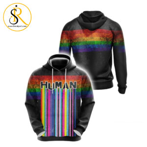 Lgbt Human 3D Hoodie SeratyArt