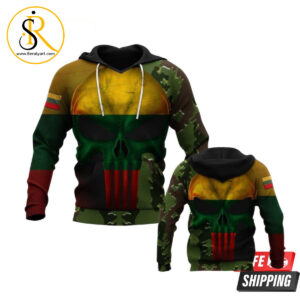 Lithuanian Army 3D Hoodie SeratyArt