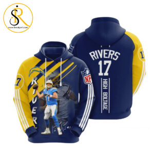 Los Angeles Chargers Philip Rivers 3D Hoodie SeratyArt