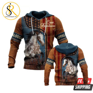 Love Appaloosa Horse 3D Hoodie SeratyArt