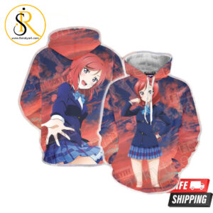 Love Live Nishikino Maki 3D Hoodie SeratyArt