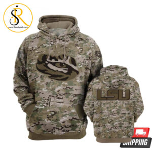 Lsu Tigers Ncaa Camo 3D Hoodie SeratyArt