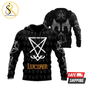 Lucifer 3D Hoodie SeratyArt