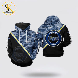 MLB Tampa Bay Rays 3D Hoodie Camo Team Gift For Fan MLB SeratyArt