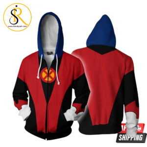 Marvel Comics X Nightcrawler Cosplay 3D Hoodie SeratyArt