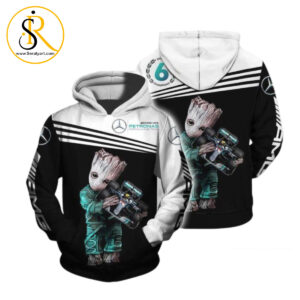 Mercedes Amg Petronas 3D Hoodie SeratyArt