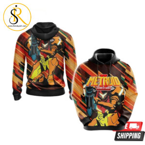 Metroid 2 Samus 3D Hoodie SeratyArt