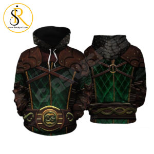 Mortal Kombat Reptile Prime 3D Hoodie SeratyArt