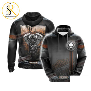 Motorcycle Harley Davidson 3D Hoodie SeratyArt