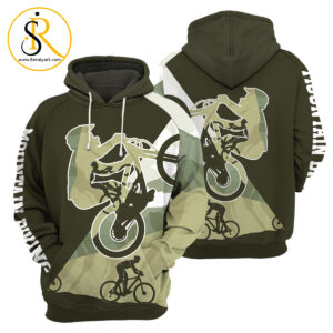 Mountain Biking 3D All Over Printed Shirt SeratyArt