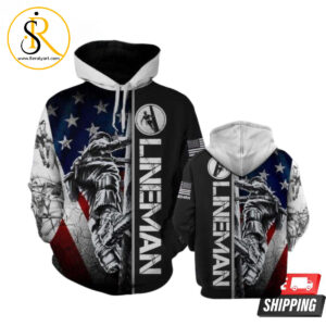 Mtp Lineman 3D Hoodie SeratyArt