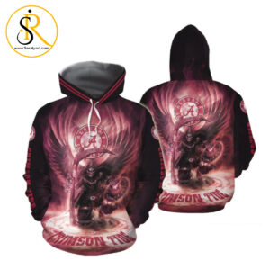 Ncaa Alabama Crimson Tide Style 04 3D Hoodie SeratyArt