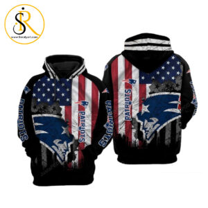 New England Patriots Nfl Football Flag American New England Patriots 3D Hoodie SeratyArt