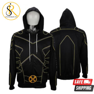New X The Gifted Cosplay Costume Adult Man Outfit Coat Dc Movies Halloween Party Prop 3D Hoodie SeratyArt