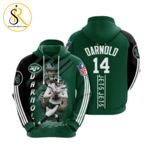 New York Jets Sam Darnold 3D Hoodie SeratyArt