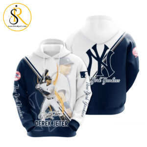 New York Yankees Derek Jeter 3D Hoodie SeratyArt