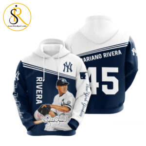New York Yankees Mariano Rivera 3D Hoodie SeratyArt
