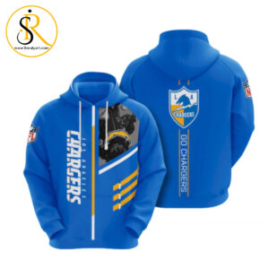 Nfl Los Angeles Chargers 3D Hoodie SeratyArt