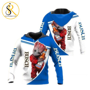 Official Busch Beer 3D Hoodie SeratyArt