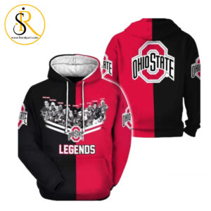Ohio State Legends 3D Hoodie SeratyArt