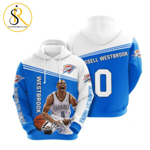 Oklahoma City Thunder Russell Westbrook 3D Hoodie SeratyArt