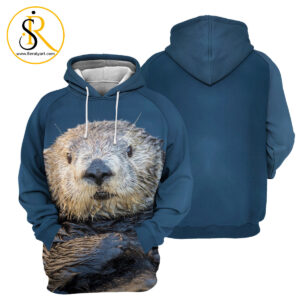 Otter 3D All Over Printed Shirt SeratyArt