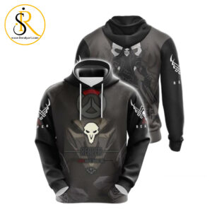Overwatch Reaper 3D Hoodie SeratyArt
