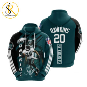 Philadelphia Eagles Brian Dawkins 3D Hoodie SeratyArt