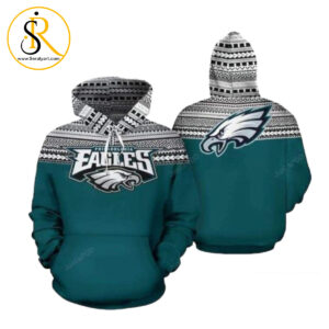 Philadelphia Eagles Ncaa Football Maori Tattoo Light Blue Philadelphia Eagles Philadelphia Eagles 3D Hoodie SeratyArt