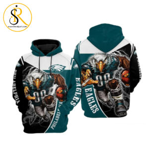Philadelphia Eagles Nfl Football Big Eagle Philadelphia Eagles Philadelphia Eagles 3D Hoodie SeratyArt