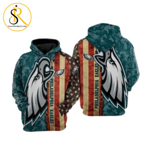 Philadelphia Eagles Nfl Football Camouflage Flag Philadelphia Eagles Philadelphia Eagles 3D Hoodie SeratyArt