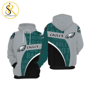 Philadelphia Eagles Nfl Football Gray Philadelphia Eagles Philadelphia Eagles 3D Hoodie SeratyArt