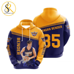 Phoenix Suns Dragan Bender 3D Hoodie SeratyArt