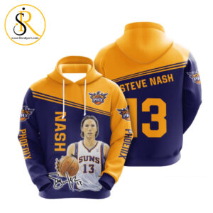 Phoenix Suns Steve Nash 3D Hoodie SeratyArt