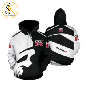 Punisher Skull Nissan 3D Hoodie SeratyArt